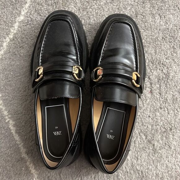 Zara lug sole loafers - Picture 2 of 5